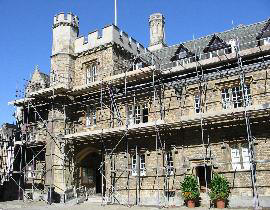 Front quad of Merton College, Oxford